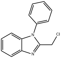 2-氯甲基L-1-苯基-1H-苯并苯并 结构式