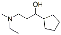 Cyclopentanemethanol, -alpha--[2-(ethylmethylamino)ethyl]- (9CI) Structure