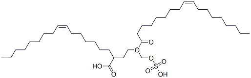 1-[(sulphooxy)methyl]-1,2-ethanediyl dioleate|
