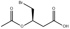 Butanoic acid, 3-(acetyloxy)-4-bromo-, (3R)-|(3R)-3-(乙酰氧基)-4-溴-丁酸