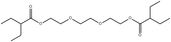 TRIETHYLENE GLYCOL DI(2-ETHYLBUTYRATE) Struktur