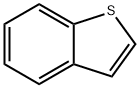 ベンゾ[b]チオフェン 化学構造式