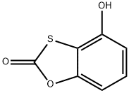 1,3-Benzoxathiol-2-one, 4-hydroxy- Structure