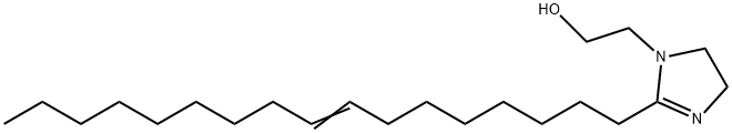 4,5-二氢化-2-(8-十七碳烯基)-1H-咪唑-1-乙醇,95-38-5,结构式