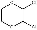 2,3-ジクロロ-p-ジオキサン 化学構造式