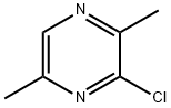 3-氯-2,5-二甲基吡嗪 结构式