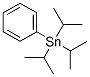 Tris(1-methylethyl)phenylstannane,950-11-8,结构式