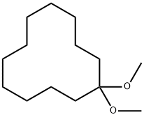 1,1-dimethoxycyclododecane, 950-33-4, 结构式