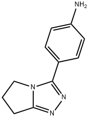 4-{5H,6H,7H-pyrrolo[2,1-c][1,2,4]triazol-3-yl}aniline|