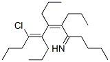 (2Z,4Z)-1-BUTYL-5-CHLORO-2,3,4-TRIPROPYL-OCTA-2,4-DIENYLIDENEAMINE Structure