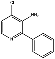 3-Amino-4-chloro-2-phenylpyridine Struktur