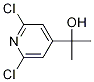 2-(2,6-二氯-4-吡啶基)-2-丙醇, 95037-35-7, 结构式