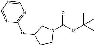 tert-butyl 3-(pyriMidin-2-yloxy)pyrrolidine-1-carboxylate|