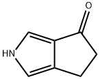 5,6-二氢环戊烷并[C]吡咯-4(2H)-酮, 95065-06-8, 结构式