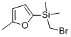 (BROMOMETHYL)DIMETHYL(5-METHYLFURAN-2-YL)SILANE|