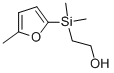 2-(DIMETHYL(5-METHYLFURAN-2-YL)SILYL)ETHANOL Structure