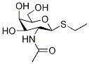 2-Mercaptoethyl 2-(Acetylamino)-2-deoxy-β-D-galactopyranoside Structure