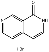 2,7-萘啶-1(2H)-酮氢溴酸盐,950746-19-7,结构式