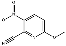 6-甲氧基-3-硝基-吡啶-2-腈, 950778-43-5, 结构式