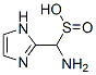 1H-Imidazole-2-methanesulfinic  acid,  -alpha--amino- 化学構造式