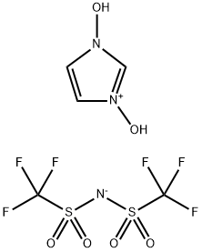 1,3-二羟基咪唑双(三氟甲磺酰)亚胺, 951021-12-8, 结构式