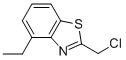 2-(CHLOROMETHYL)-4-ETHYLBENZOTHIAZOLE Structure