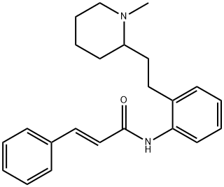 951155-18-3 (2E)-N-[2-[2-(1-Methyl-2-piperidinyl)ethyl]phenyl]-3-phenyl-2-propenaMide