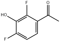 Ethanone,  1-(2,4-difluoro-3-hydroxyphenyl)- Structure