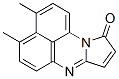 10H-Pyrrolo[1,2-a]perimidin-10-one,  3,4-dimethyl- 结构式