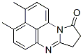 10H-Pyrrolo[1,2-a]perimidin-10-one,  8,9-dihydro-3,4-dimethyl- Structure