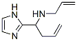 1H-Imidazole-2-methanamine,  N,-alpha--di-2-propen-1-yl-,951214-42-9,结构式