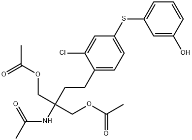 Desbenzyl N-Acetyl-di-O-acetyl  Structure