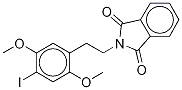 N-[2-(2,5-ジメトキシ-4-ヨードフェニル)エチル]フタルイミド-D6 化学構造式