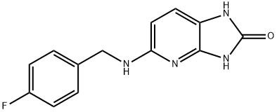 5-[[(4-Fluorophenyl)Methyl]aMino]-1,3-dihydro-2H-iMidazo[4,5-b]pyridin-2-one