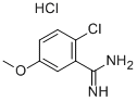 2-CHLORO-5-METHOXYBENZIMIDAMIDE HYDROCHLORIDE,951625-95-9,结构式