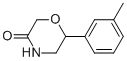 6-M-TOLYL-MORPHOLIN-3-ONE|6-M-甲苯基吗啉-3-酮