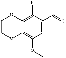 1,4-Benzodioxin-6-carboxaldehyde,  5-fluoro-2,3-dihydro-8-methoxy-|