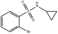 N-Cyclopropyl 2-bromobenzenesulfonamide