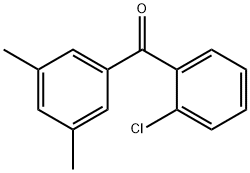 2-Chloro-3',5'-dimethylbenzophenone,951884-29-0,结构式