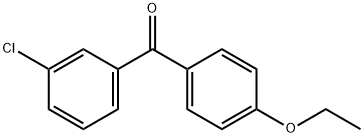 3-Chloro-4'-ethoxybenzophenone Structure