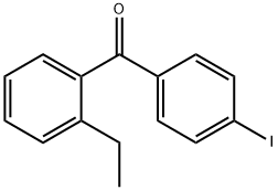 2-Ethyl-4'-iodobenzophenone Structure