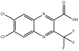 6,7-Dichloro-3-(trifluoromethyl)quinoxaline-2-carboxylic acid|6,7-DICHLORO-3-TRIFLUOROMETHYLQUINOXALINE-2-CARBOXYLIC ACID