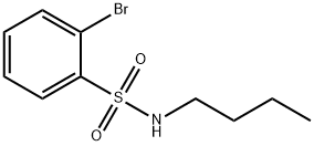 2-Bromo-N-butylbenzenesulfonamide Structure