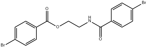 2-(4-BROMOBENZAMIDO)ETHYL 4-BROMOBENZOATE,951885-58-8,结构式