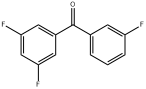 3,3',5-Trifluorobenzophenone Struktur