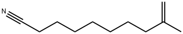 9-Methyldec-9-enenitrile 化学構造式