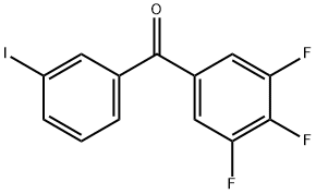 3-Iodo-3',4',5'-trifluorobenzophenone|