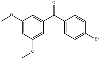 4-Bromo-3',5'-dimethoxybenzophenone Structure