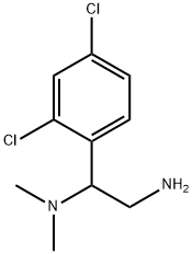 N-[2-amino-1-(2,4-dichlorophenyl)ethyl]-N,N-dimethylamine|