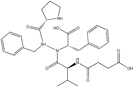 SUC-VAL-PRO-PHE-SBZL Structure